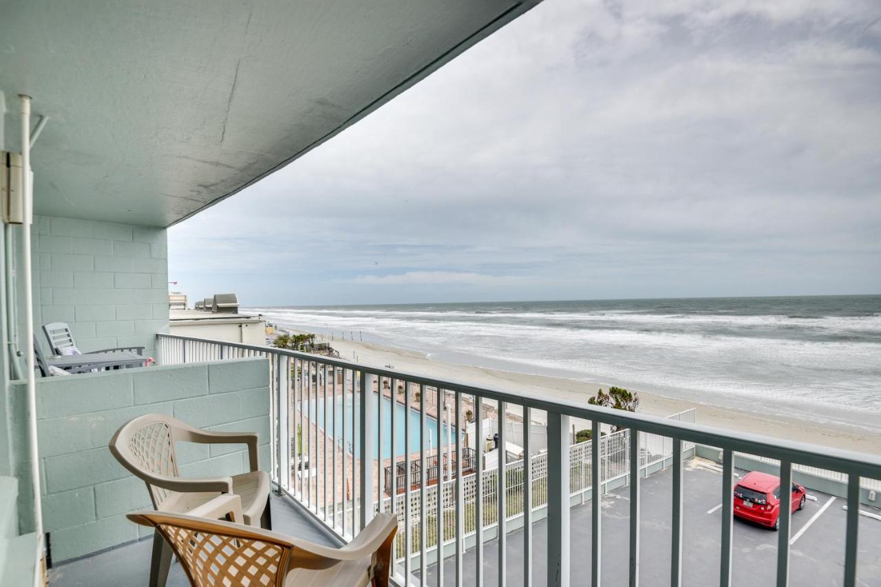 Updated Daytona Beach Oceanfront Studio! Kültér fotó