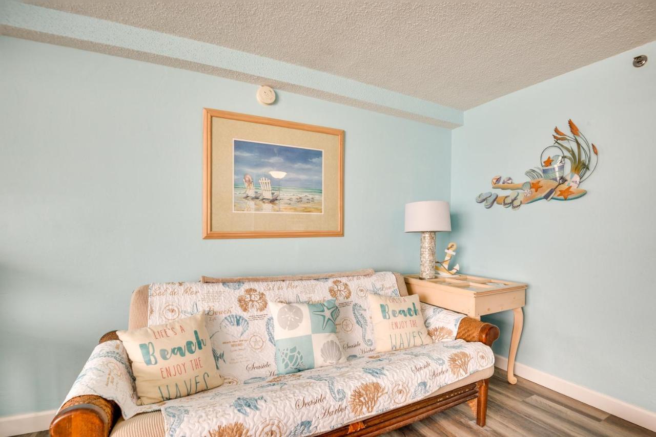 Updated Daytona Beach Oceanfront Studio! Kültér fotó
