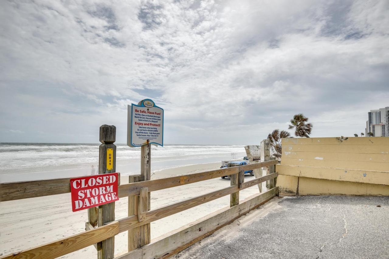 Updated Daytona Beach Oceanfront Studio! Kültér fotó
