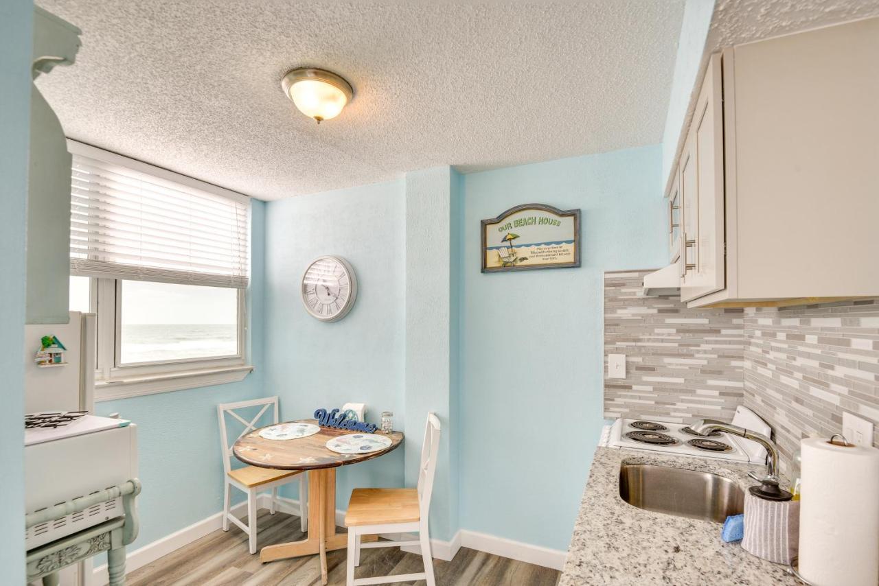 Updated Daytona Beach Oceanfront Studio! Kültér fotó