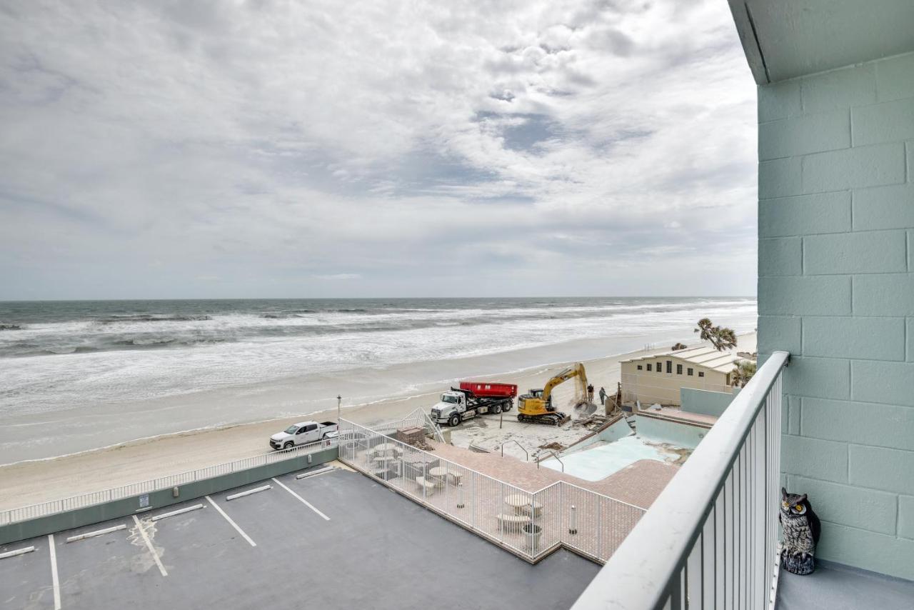 Updated Daytona Beach Oceanfront Studio! Kültér fotó